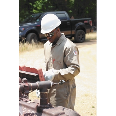 COVERALL NFPA 2112 UL 7.5 OZ. FR COTTON